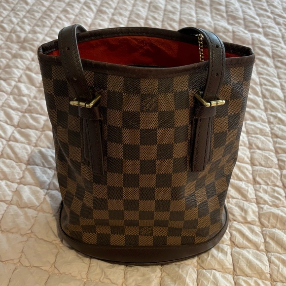 Louis Vuitton Damien bucket bag size pm - Picture 2 of 11